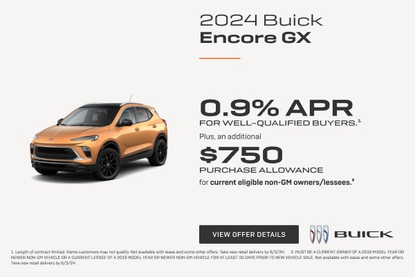 0.9% APR 
FOR WELL-QUALIFIED BUYERS.1

Plus, an additional $750 PURCHASE ALLOWANCE for current el...